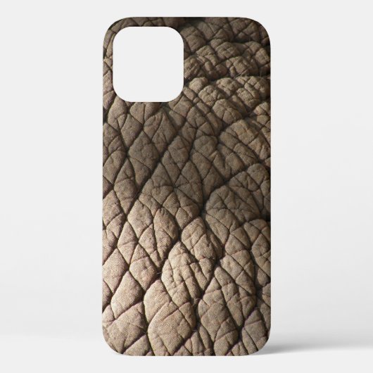 Echte olifantenhuid textuur, gerimpeld. Case-Mate iPhone case (Achterkant)