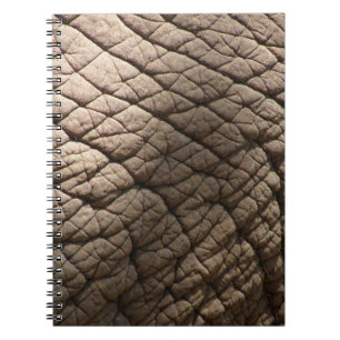 Echte olifantenhuid textuur, gerimpeld. notitieboek
