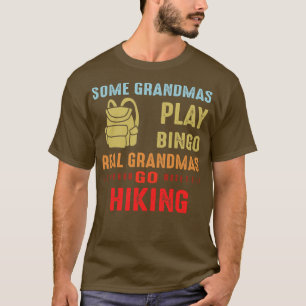 Echte oma's gaan wandelen t-shirt