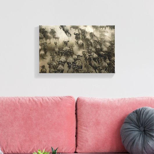 Echte ontsnapping canvas afdruk (Insitu (Woonkamer))