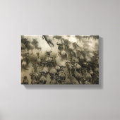 Echte ontsnapping canvas afdruk (Voorkant)