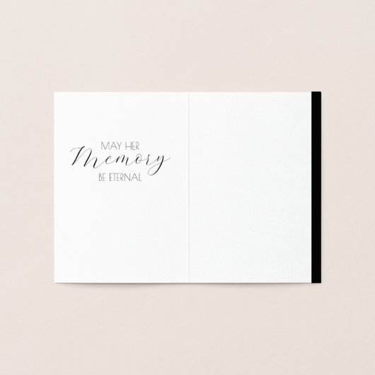 Echte oude hand afscheid folie kaarten (Binnen)