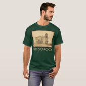 echte oude school t-shirt (Voorkant volledig)