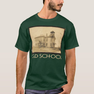 echte oude school t-shirt