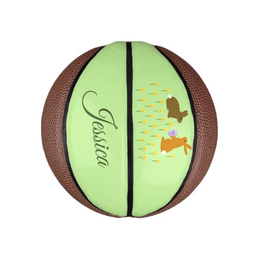 Echte paasbundels en deaffodis basketbal (Verticaal)