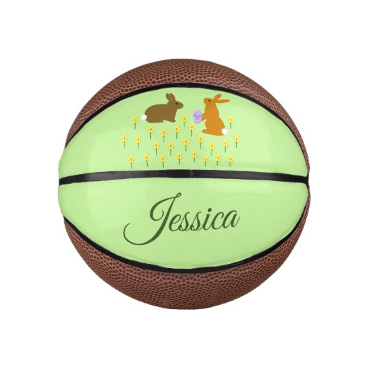 Echte paasbundels en deaffodis basketbal (Voorkant)