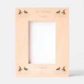 Echte paasbundels en deaffodis gegraveerde lijstjes (Voorkant)