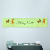Echte paasbundels en deaffodis spandoek (Beurs)