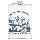 Echte paradijselijke Mok Heupfles (Voorkant)