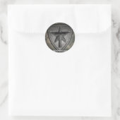Echte patch spotlight, GOTXSG.com Ronde Sticker (Tas)