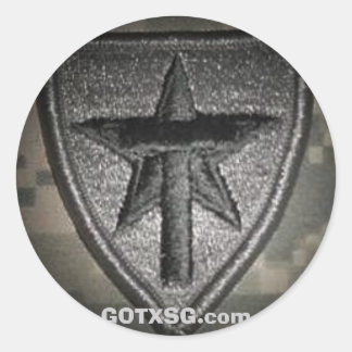 Echte patch spotlight, GOTXSG.com Ronde Sticker