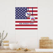 Echte patriotstemmen poster (Keuken)