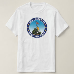 Echte patriotten nemen het hete deel - Iwo Jima Pr T-shirt