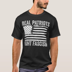 Echte Patriotten Vecht Fascisme Anti Fascisme T-shirt