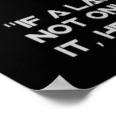 Echte patriottisme poster (Hoek)