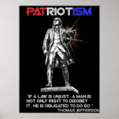 Echte patriottisme poster (Voorkant)