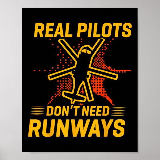 Echte piloten hebben geen grappige vrouw nodig als poster (Voorkant)