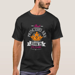 Echte prinsessen geboren in juni 2009 t-shirt