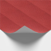 Echte rode geweven vormgeving cadeaupapier (Hoek)