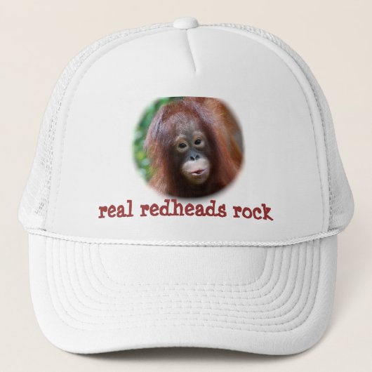 echte rotsrots trucker pet (Voorkant)