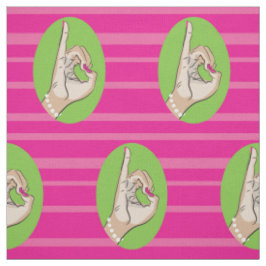 Echte roze en groene stof