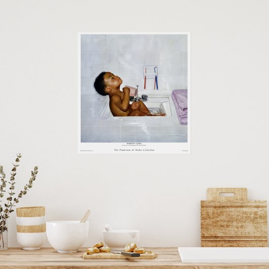 Echte schoonmaak poster (Keuken)