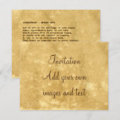 Echte Schrijfmachine Shakespeare Sonnet 116 (CXVI) Kaart (Voorkant / Achterkant)