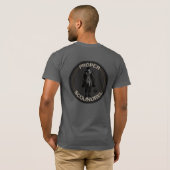Echte Schurk 2-zijdig ontwerp T-shirt (Achterkant volledig)