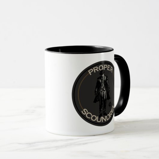 echte schurk mok (Voorkant rechts)