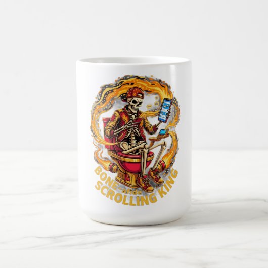 Echte Scrollende Koning Koffiemok (Center)