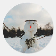 Echte sneeuwfoto
