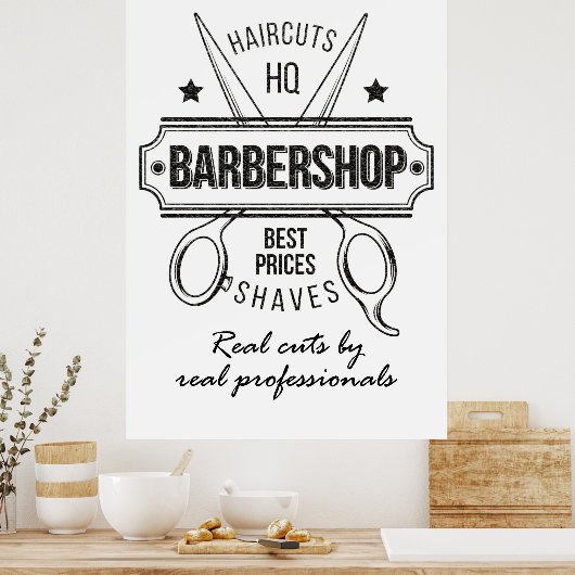 Echte snijdingen poster (Keuken)