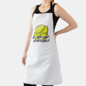 Echte sporten maken geen gebruik van Wiffle Balls Schort (Insitu)