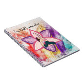 Echte stroom komt binnen, Healing Chakra Notitieboek (Rechterzijde)