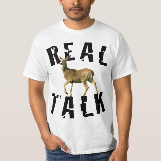 Echte talk t-shirt (Voorkant)
