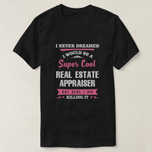 Echte taxateur die het geld kost t-shirt