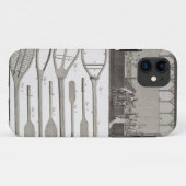 Echte tennis en de bouw van racketspelen, van Case-Mate iPhone case (Achterkant (horizontaal))