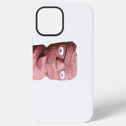 Echte Tiki-beschermer iPhone Hoesje (Achterkant)