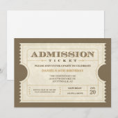 Echte toelatingstaarten kaart (Voorkant / Achterkant)