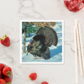 Echte Turkije Kerst Thanksgiving Winter Xmas Servet (Insitu)