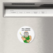 Echte Turners gebruiken Scrapers Funny Woodturning Magneet (Insitu (Vaatwasser))