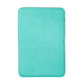 Echte Turquoise Blauw Groen Southwestern Effen Kle Badmat (Voorkant Verticaal)