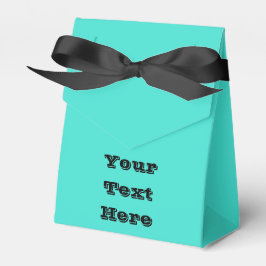 Echte Turquoise Blauw Groen Southwestern Effen Kle Bedankdoosjes