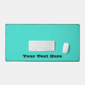 Echte Turquoise Blauw Groen Southwestern Effen Kle Bureaumat (Keyboard & Muis)