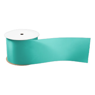 Echte Turquoise Blauw Groen Southwestern Effen Kle Satijnen Lint