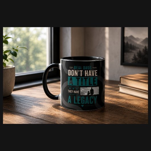 Echte vaders hebben een Legacy gepersonaliseerde f Mok