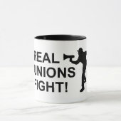 ECHTE VAKBONDEN VECHTEN TEGEN KERAMISCHE MOK (Midden)