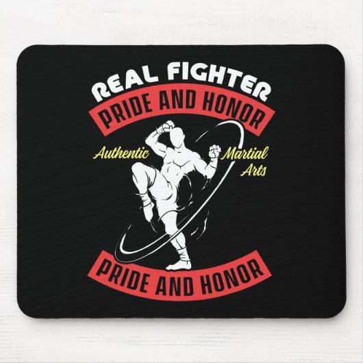 Echte vechter Muay Thai MMA vecht authentieke Mart Muismat (Voorkant)