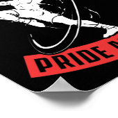 Echte vechter Muay Thai MMA vecht authentieke Mart Poster (Hoek)