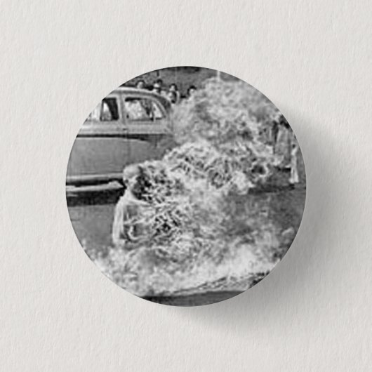 Echte veroordeling ronde button 3,2 cm (Voorkant)